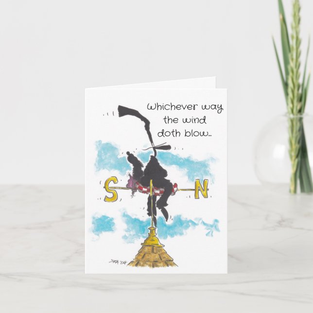 Für die Zukunft der Grüße Karte (Vorderseite)