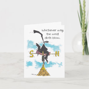 Für die Zukunft der Grüße Karte