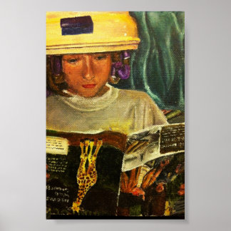 Für diejenigen, die denken, lesen zu können poster