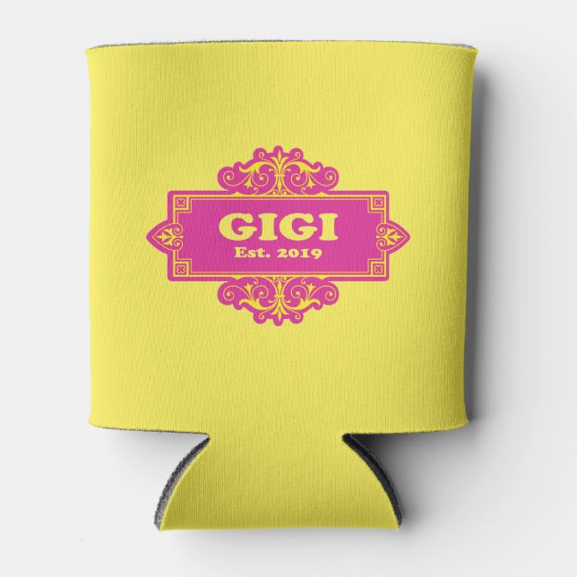 Für diese Sonderaktion "GiGi 2019" Dosenkühler (Vorderseite)