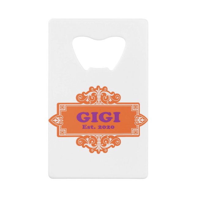 Für diese Sonderaktion "GiGi 2020" Geldbeutel Flaschenöffner (Vorderseite)