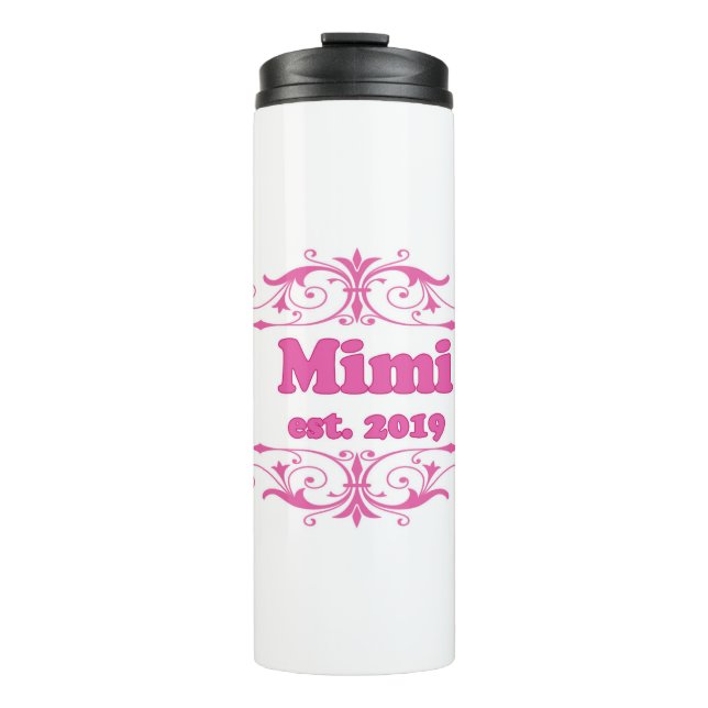 Für diese Sonderaktion "Mimi 2019" Thermosbecher (Vorderseite)