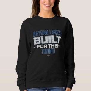 Für diesen Nathan Lukes Toronto Baseball MLBPA geb Sweatshirt
