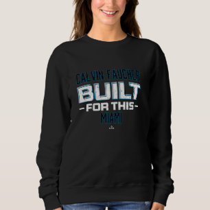Für dieses Calvin Faucher Miami Baseball MLBPA geb Sweatshirt