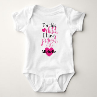 Für dieses Kind habe ich personalisierten Bodysuit Baby Strampler