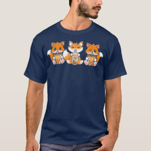 Für dreimal dreissig japanische Süße Tier-Bubble-G T-Shirt