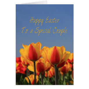 Für ein besonderes Paar glückliche Ostern