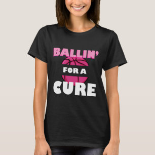 Für ein heilendes Basketball-Brustkrebs-Bewusstsei T-Shirt