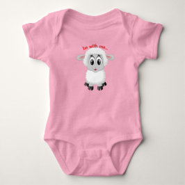 Für ein kleines Mädchen Baby Strampler