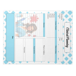 Für ein Leben - Klinische Planung Notizblock