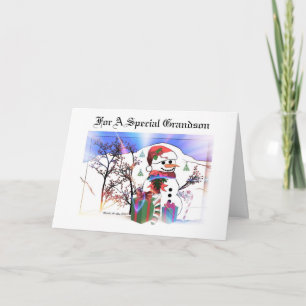 Für eine besondere Großmutter Feiertagskarte