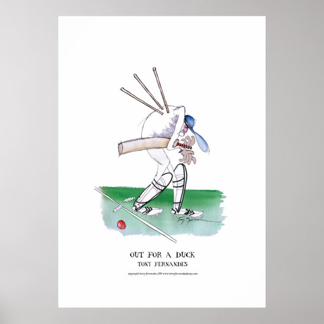 für eine Ente, Tony Farandes Poster (Vorne)