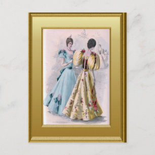 für eine Kugel verkleidet Postkarte