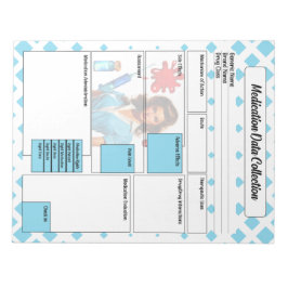 Für eine lebenslange _ Sammlung von Medikationsdat Notizblock