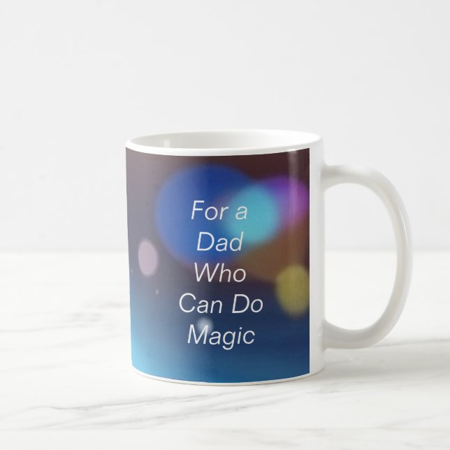 Für einen Vater, der eine Tasse für einen zauberha (Rechts)