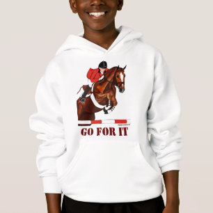 Für es gehen Pullover-MädchenHoodie Hoodie