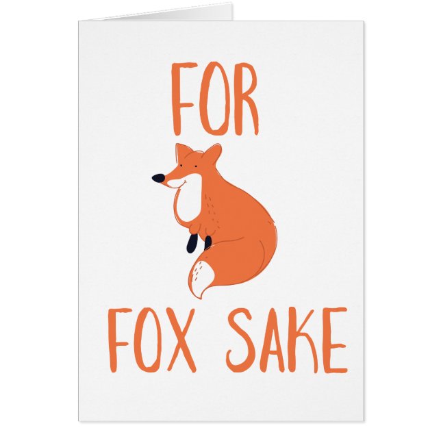 Für Fox Sake (Vorne)