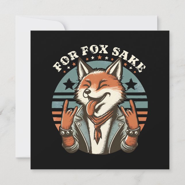 Für Fox Sake (Vorderseite)