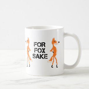 Für Fox Sake Argumentation Foxes Kaffeetasse