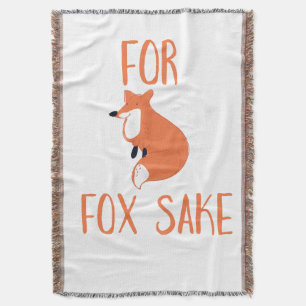 Für Fox Sake Decke