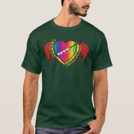 Für Frieden Liebe und Glück T-Shirt