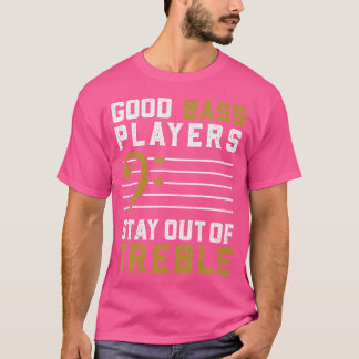 Für Gitarrist Musician Music Bass Fan Acoustic T-Shirt
