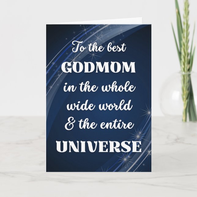 Für Godama Mutter's Day Stellar Thema Karte (Vorderseite)