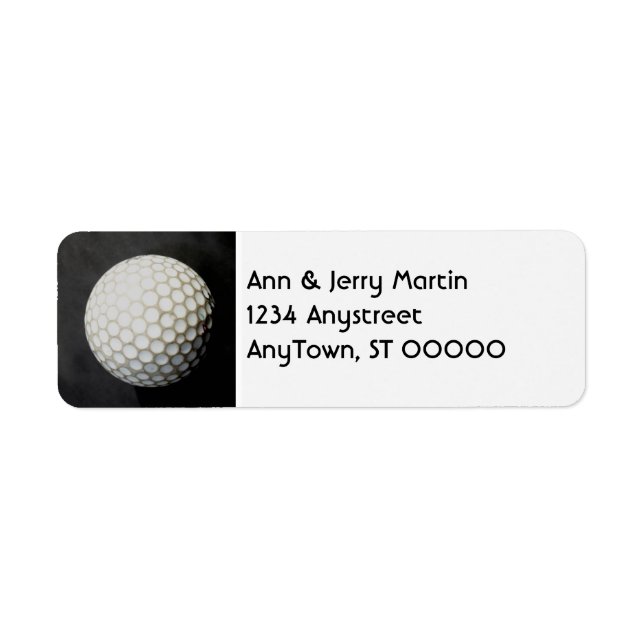 für Golfer, die das Logo "Golf Ball Design" (Vorne)