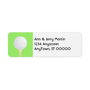 für Golfer, die das Logo "Golf Ball Design"