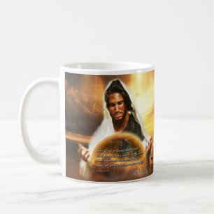 Für Gott so liebte die Welt 2 Kaffeetasse