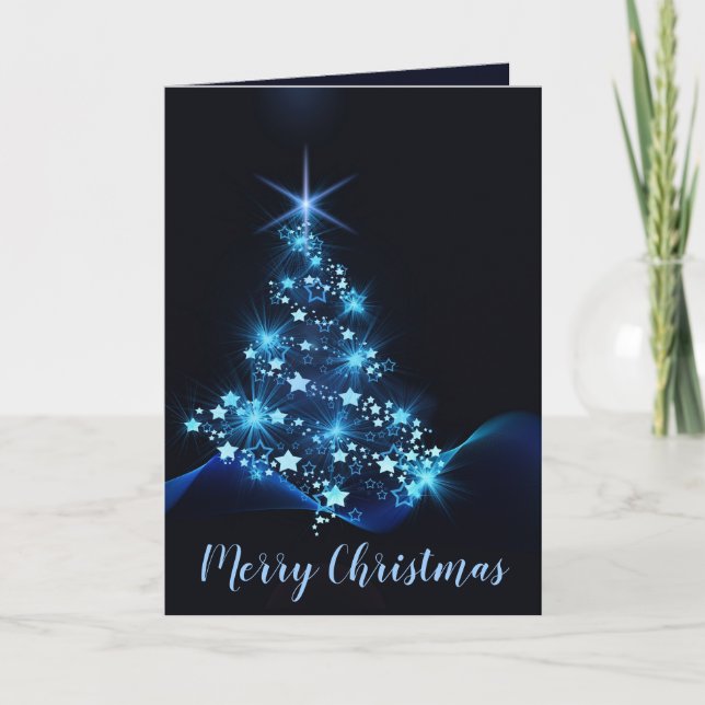 Für Gott so liebte die Welt Weihnachtskarte Karte (Vorderseite)