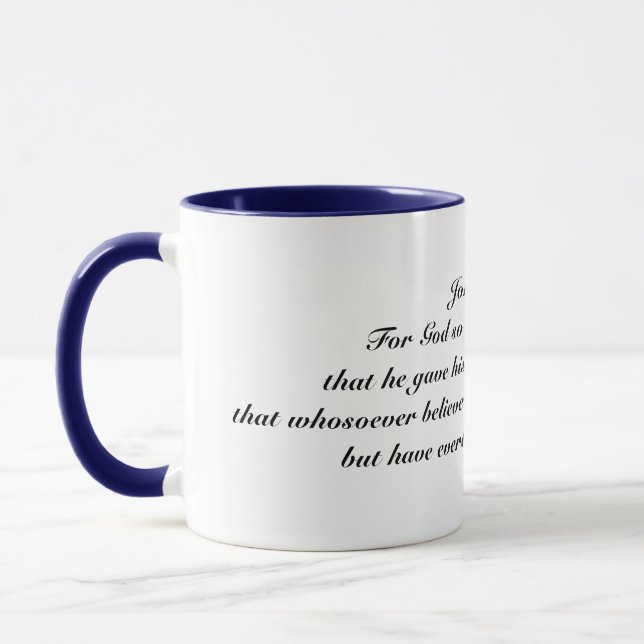 Für Gott so liebte die Weltmeisterschaft Tasse (Links)