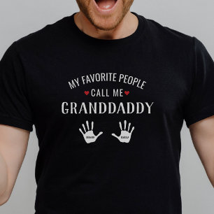 Für GrandDad mit 2 Grandkids nennt T-Shirt