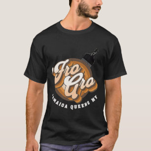 Für Gro Jamaica Queens NY Afro Pick Raised Fist T-Shirt