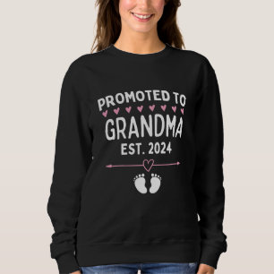 Für Großmutter EST.2024 Sweatshirt