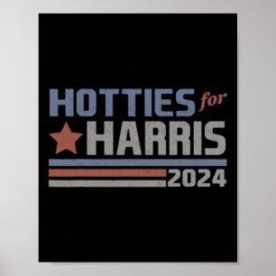 Für Harris 24 Hotties für Harris 2024 T-Shirt 3 Poster