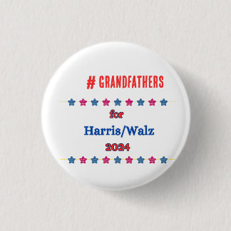 Für Harris Walz 2024 Wahlen Personalisiert Button