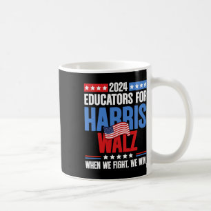 Für Harris Wheimer 2024 Abstimmung Präsident Kamal Kaffeetasse