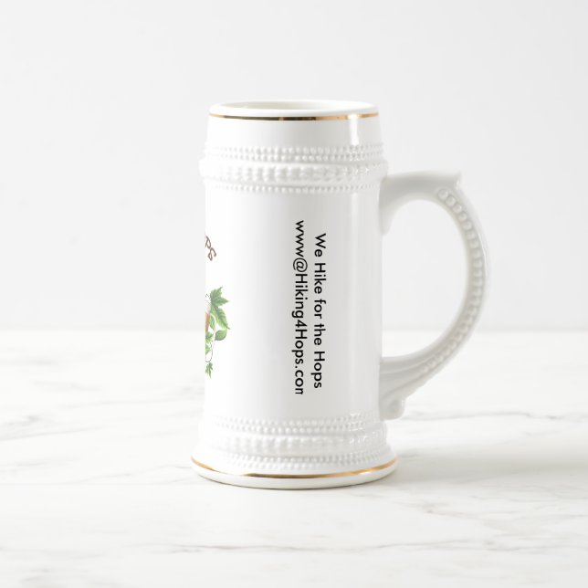 Für Hopfen 22 Unze-Bier Stein wandern Bierglas (Rechts)