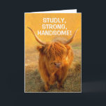 Für Husband Funny Steer Birthday Karte<br><div class="desc">Zeig deinem phantastischen Mann,  wie viel er dir mit diesem lustigen Lenker bedeutet. Dein Mann wird geschmeichelt sein und ein paar Lachen haben. Personalisieren Sie die Nachricht,  um Ihren eigenen einzigartigen Gruß zu erstellen. Danke,  dass du gesucht hast! Foto ©Christine Greenspan</div>