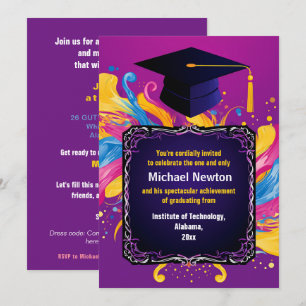 Für Ihm Funny vibranding Grads Party Einladung