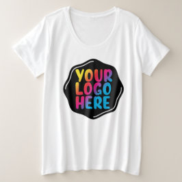 Für ihre Mama-Junge Mutter Fügen Sie hier Ihr Logo Große Größe T-Shirt