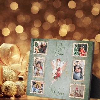 Für ihre Weihnachtsmärsche Multi Foto Collage Fotoplatte
