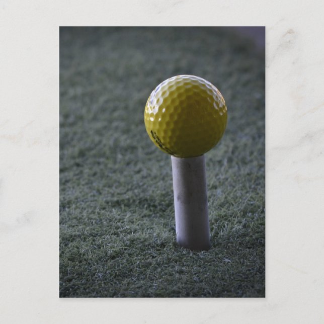 Für Ihren Golfer Postkarte (Vorderseite)