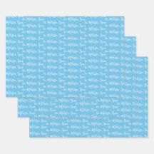 Für Ihren Namen Moderne Handschrift Light Blue 2