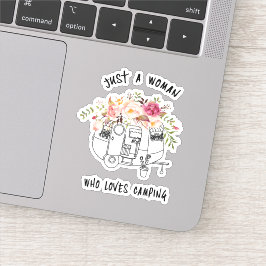 Für ihren Niedlichen kleinen Camping-Anhänger Aufkleber