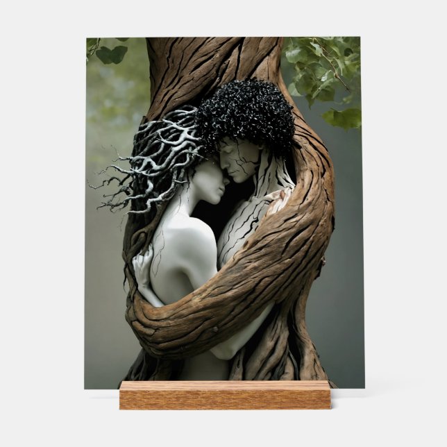 "Für immer!" Acrylschild (Vorderseite)