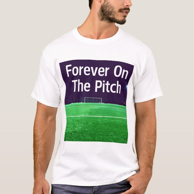 Für immer auf der Fußballhalle T-Shirt (Vorderseite)