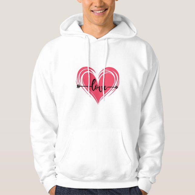 Für immer beginnt mit dir hoodie (Vorderseite)