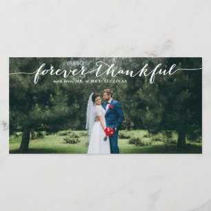 Für immer dankbare Hand Briefe Hochzeit danke ich